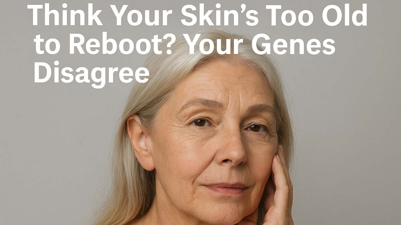 Wrinkled but Writable: Why Your Genes Still Want to Fight Aging at 70