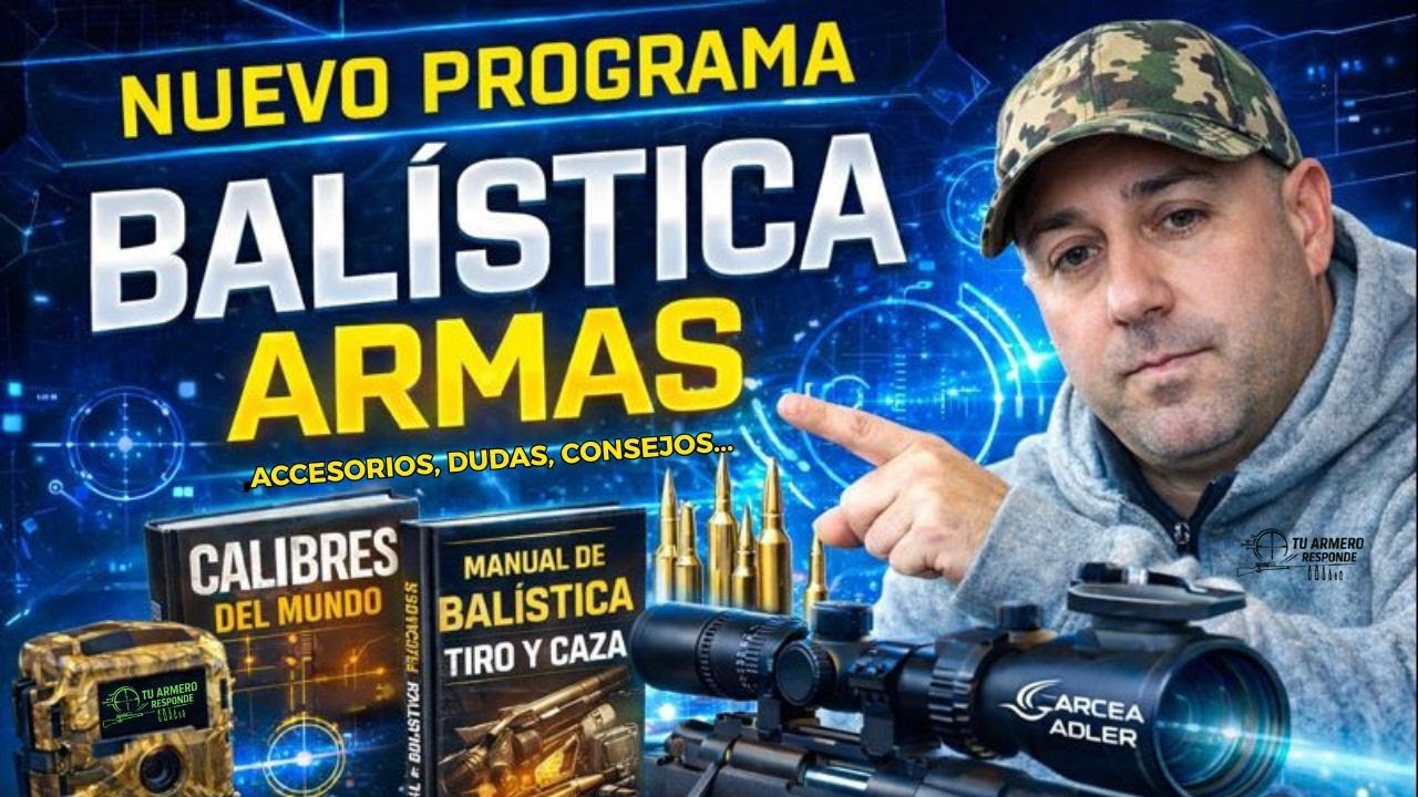 SI CAZAS, ESTE PROGRAMA ES PARA TI. NO ES SUERTE, ES CONOCIMIENTO!! - TU ARMERO RESPONDE. EP#1