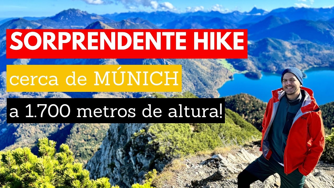Hiking a 1.700 metros de altura cerca de Múnich (Germany)! | Vlog en español | HERZOGSTAND