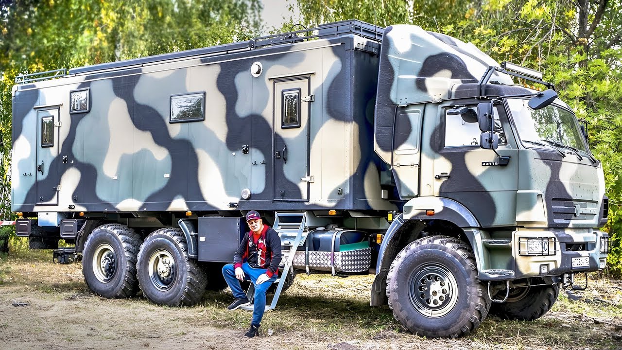 АВТОДОМ КАМАЗ РУЧНОЙ РАБОТЫ!!!