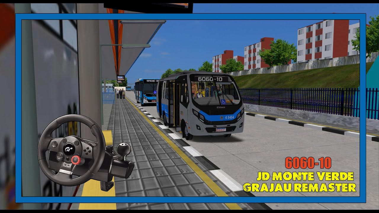 [OMSI 2] Caio Foz F2400  | MAPA GRAJAU REMASTER | JD MONTE VERDE
