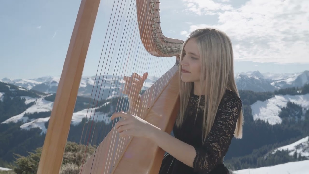 Harfenmusik: Ballade pour Adeline - Richard Clayderman by Claudia Entleitner