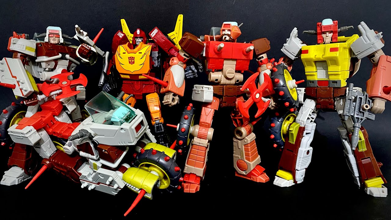 Speciale Film 1986 G1 Pianeta dei Folli Junkions Transformers Studio Series 86 Scrapheap Wreck-Gar