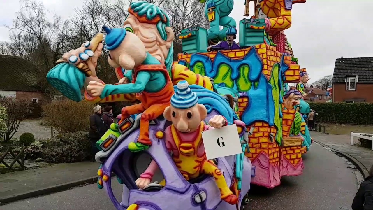 Carnavalsoptocht Kloosterzande 28-02-2017