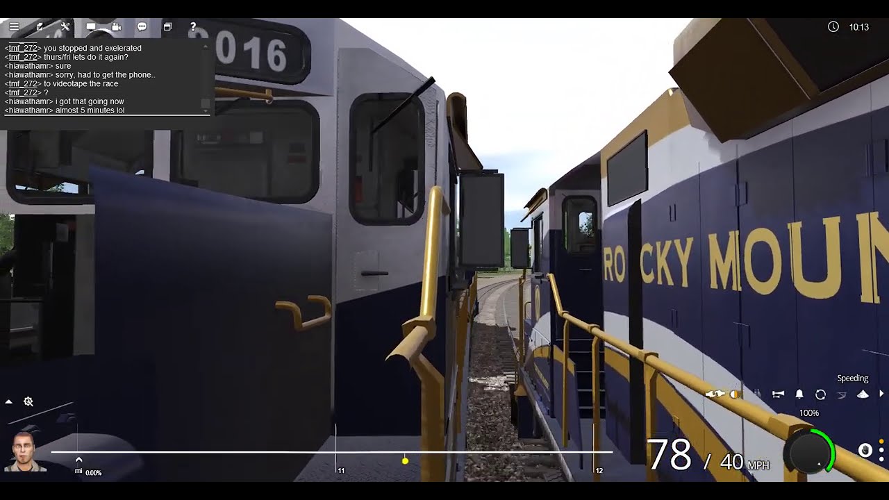 Trainz Multiplayer Surveyor: Train Race!