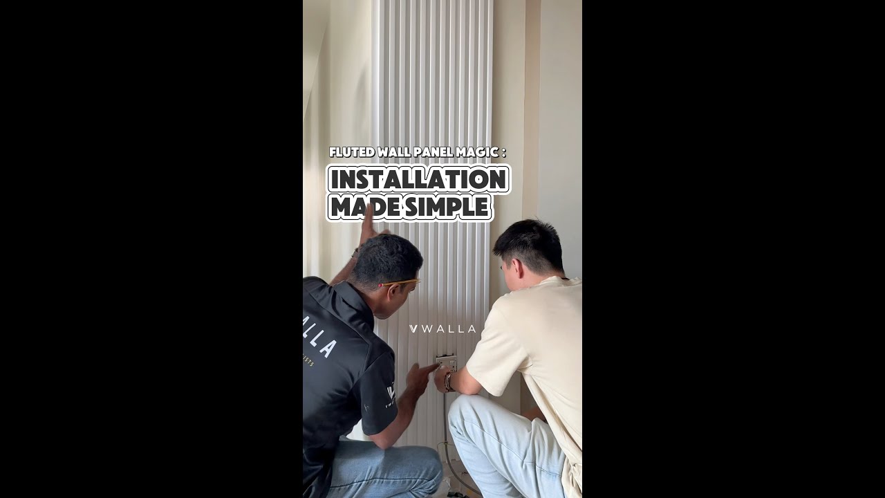 Fluted Panel Installation Made Simple