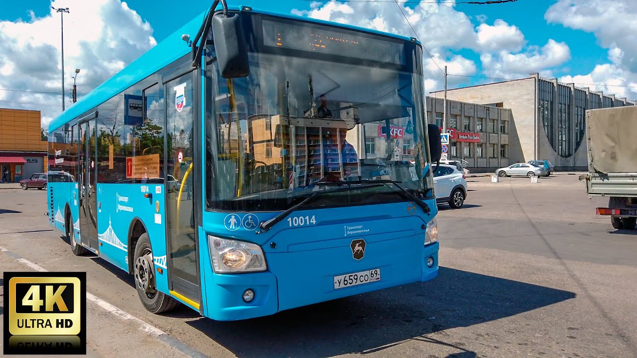 1 маршрут автобуса. 16.06.2022 год. Тверь.