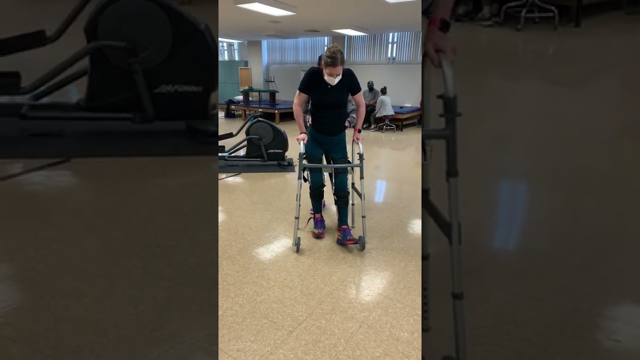 Walking for the first time in my KAFOs