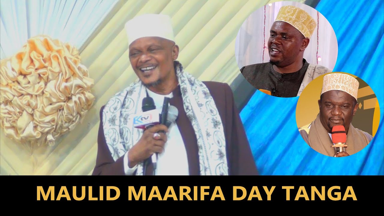 SHAMSUL MAARIFA DAY: MUFTI AKIZUNGUMZA KATIKA MAULID YA TANGA