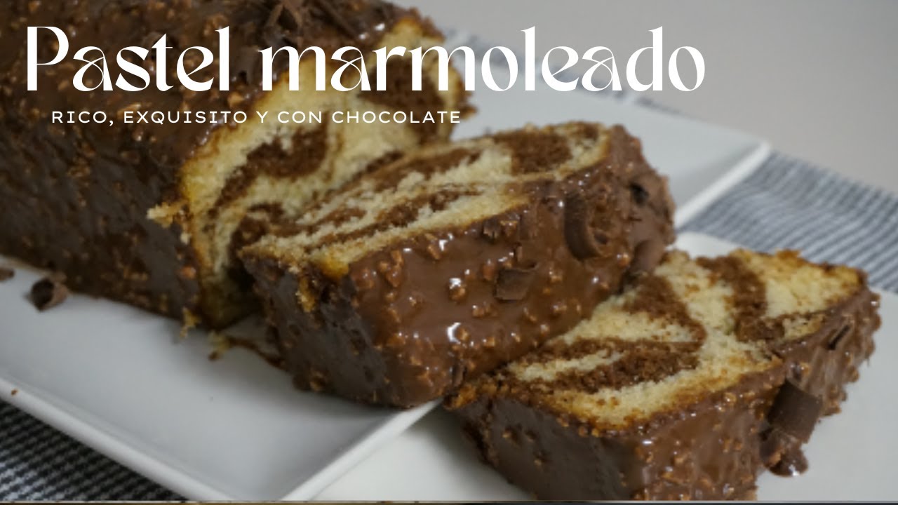 Pastel Marmoleado | Miel y Especias