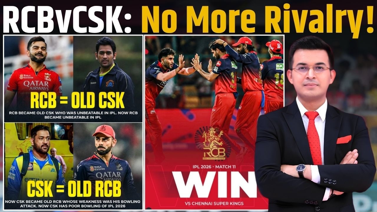 RCB vs CSK : No More Rivalry ! Bengaluru seal dominant win against Chennai to go on top of table