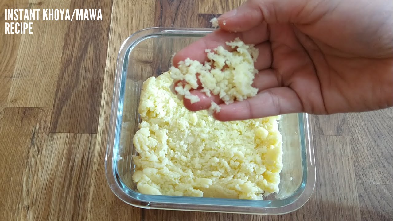 Instant Khoya Recipe | खोया | Instant Mawa Recipe | मावा | Home Made Khoya | Khoya in 5 Minutes