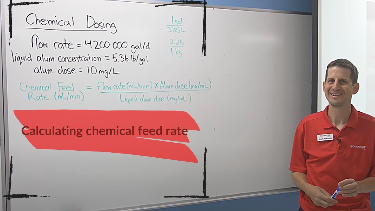 How to Calculate Chemical Feed Rate