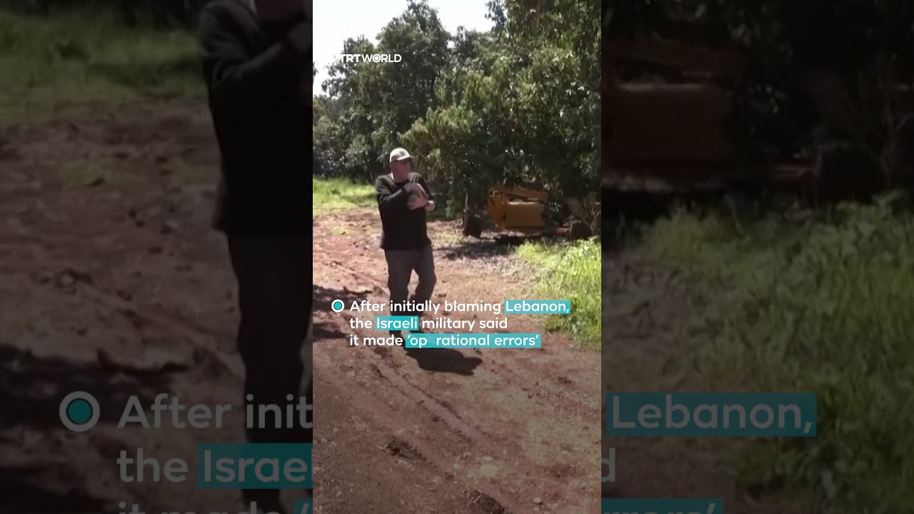 Israel says it killed an Israeli civilian by mistake