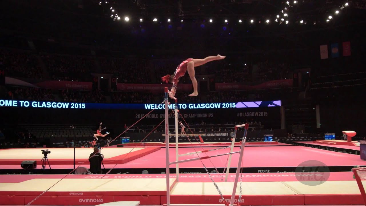 MOROVA Ekin (TUR) - 2015 Artistic Worlds - Qualifications Uneven Bars