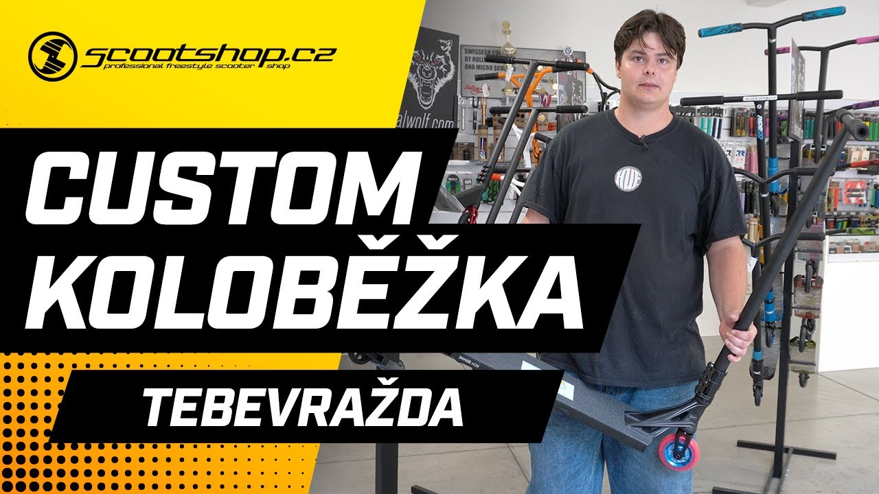 Custom Build scooter by Honza Holý aka TebeVražda #4