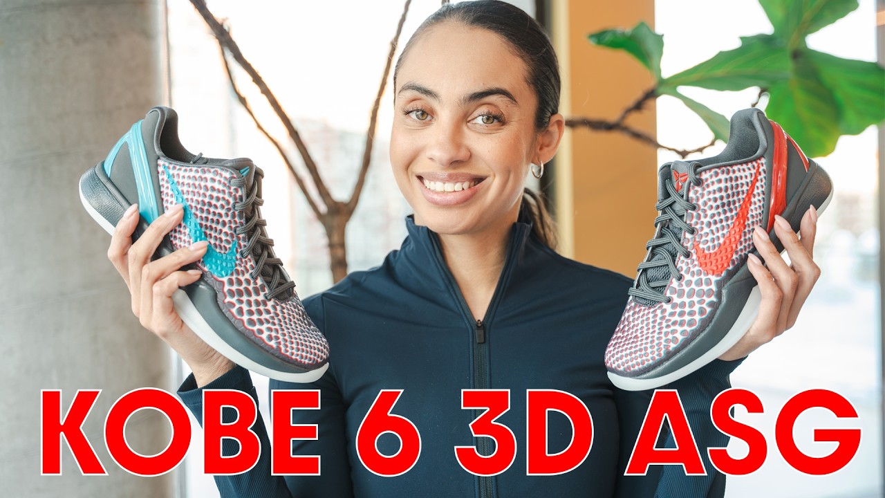 KOBE 6 PROTRO 3D ALL-STAR UNBOXING! Adult vs Grade School Sizing