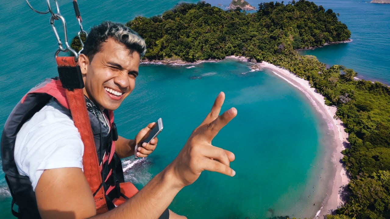 Visité UNA de las MEJORES PLAYAS del MUNDO | Manuel Antonio, Costa Rica