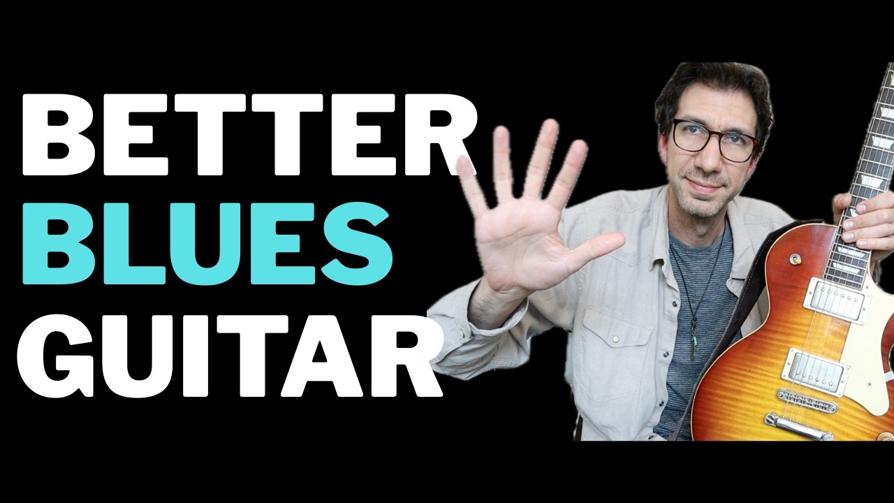 5 BLUES GUITAR TIPS That Instantly Make You Sound PRO!