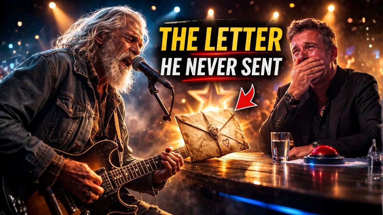 He turned an unsent letter into a song… and moved everyone on America's Got Talent.