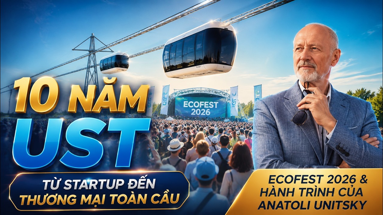 👉10 Years of UST: From Startup to Global Commerce | EcoFest 2026 & The Journey of Anatoli Unitsky