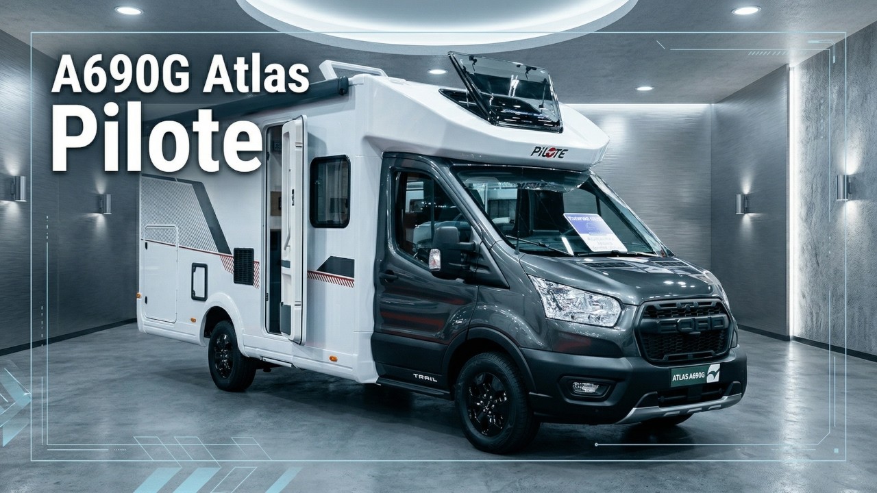 Does Pilote A690G Atlas’ Layout Offer Maximum Comfort in a Compact 7-Metre Motorhome?