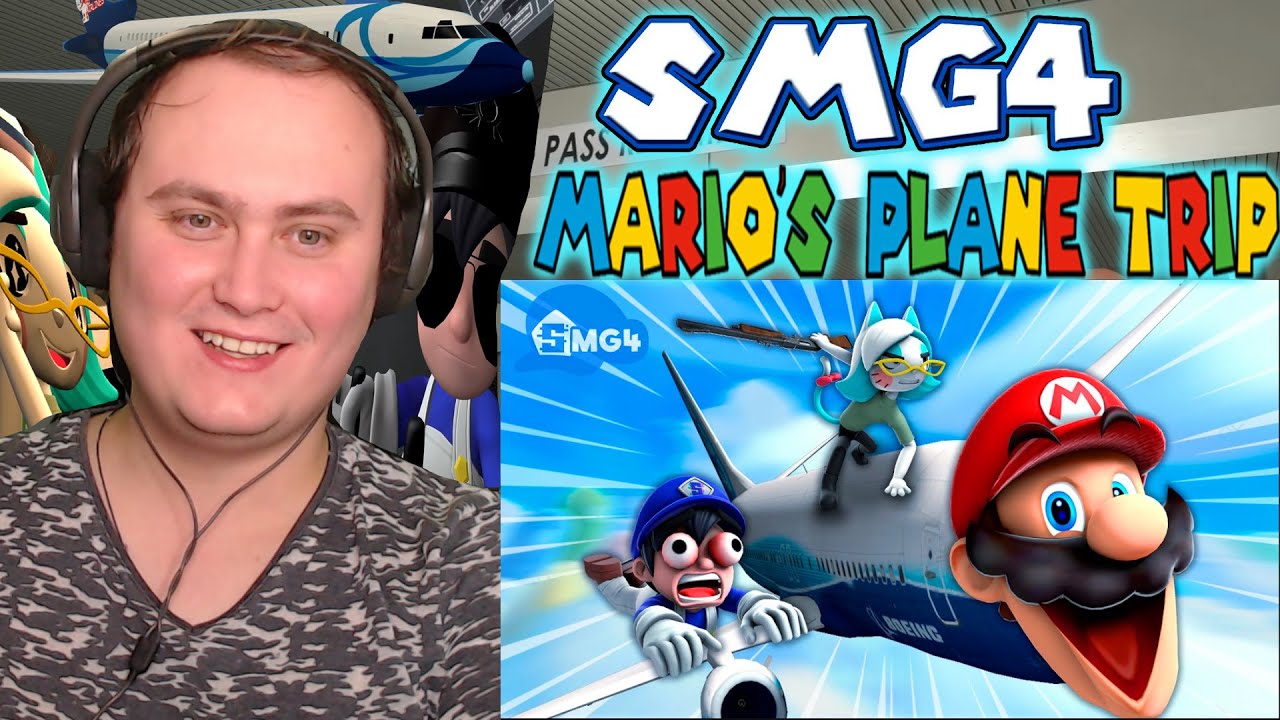 SMG4: Mario's Plane Trip | Reaction | How to become a Pilot