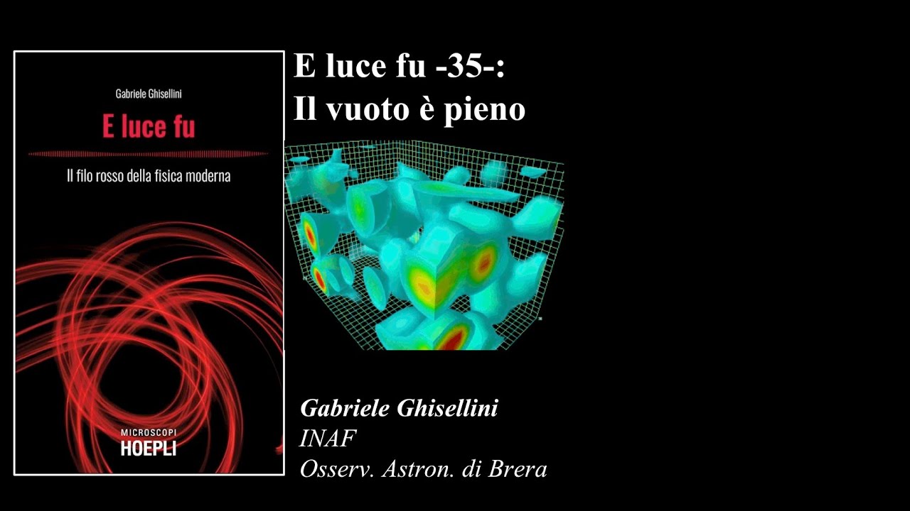 Il vuoto è pieno