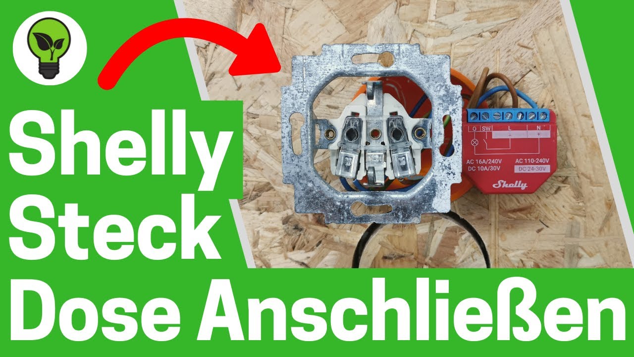 Shelly Steckdose Anschließen ✅ ULTIMATIVE ANLEITUNG: Wie Schuko Steckdose mit Shelly Schalten???