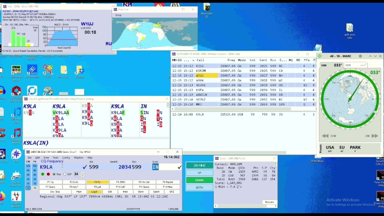 ZP0X Remote operation ARRL 10 Meter Contest 2024 - Small Run