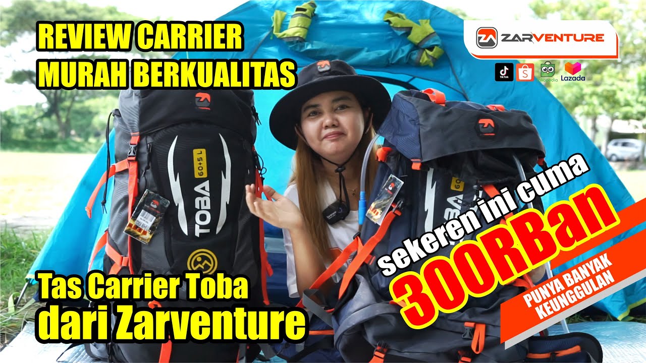 TAS CARRIER ZARVENTURE TOBA SEKEREN INI CUMA 300rban????