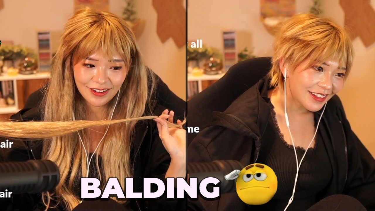Miyoung Removes Her Hair