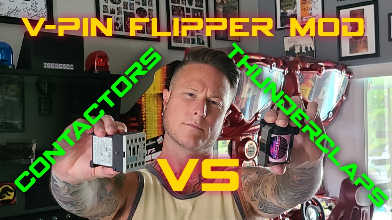 Virtual Pinball Flipper Feedback Mod (Contactors VS Thunderclaps)