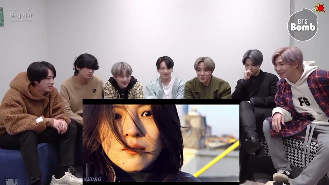 bts reaction kdrama