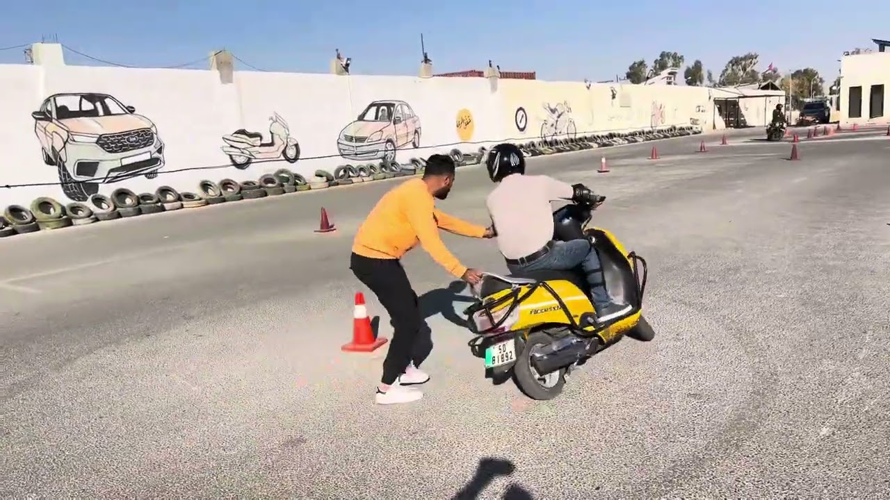 تدريب سكوتر الحلقة السادسة