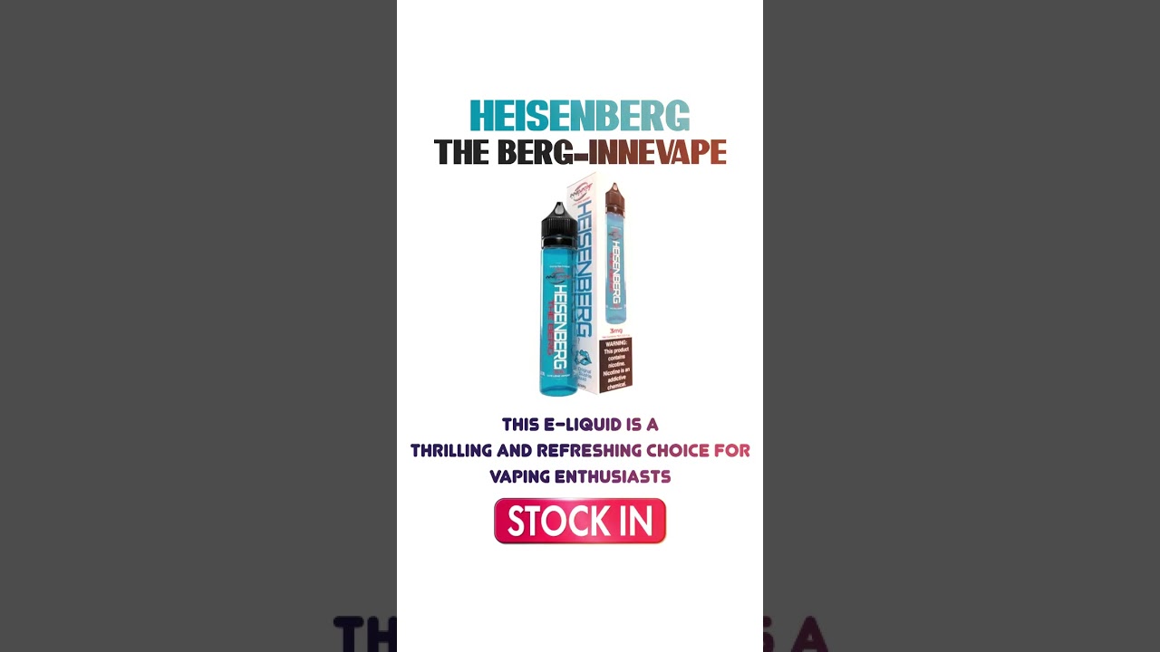 Heisenberg the berg-innevape #smokshop #smokeshopdallas #Hooka #heisenberg #Steelshisha #amydeluxe