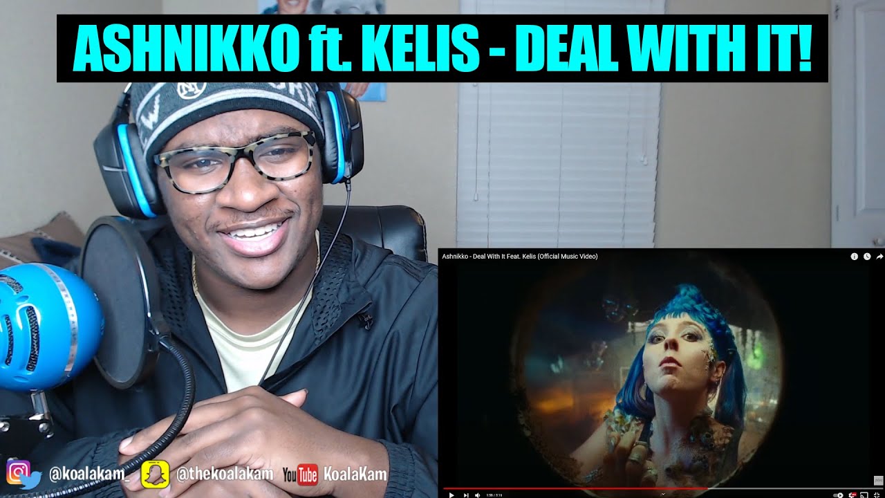 THE TRENDING TAB IS HELPFUL! Ashnikko - Deal With It Feat. Kelis (Official Music Video) | REACTION!