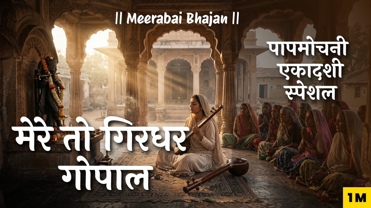 Meera Bhajan | Krishna Bhajan | Mere to girdhar gopal | मेरे तो गिरधर गोपाल दूसरों ना कोई