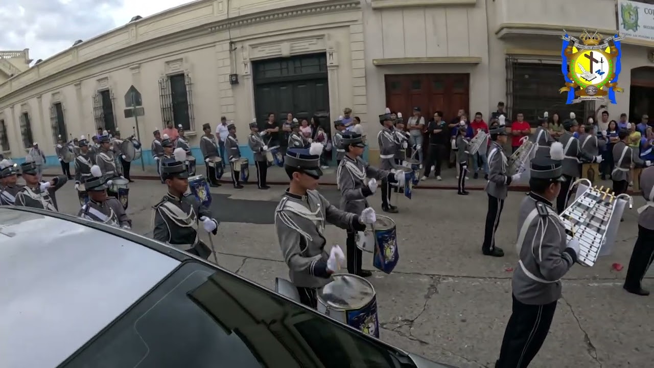 Banda de Guerra del Colegio Católico San Pablo Regreso Festival Infantes