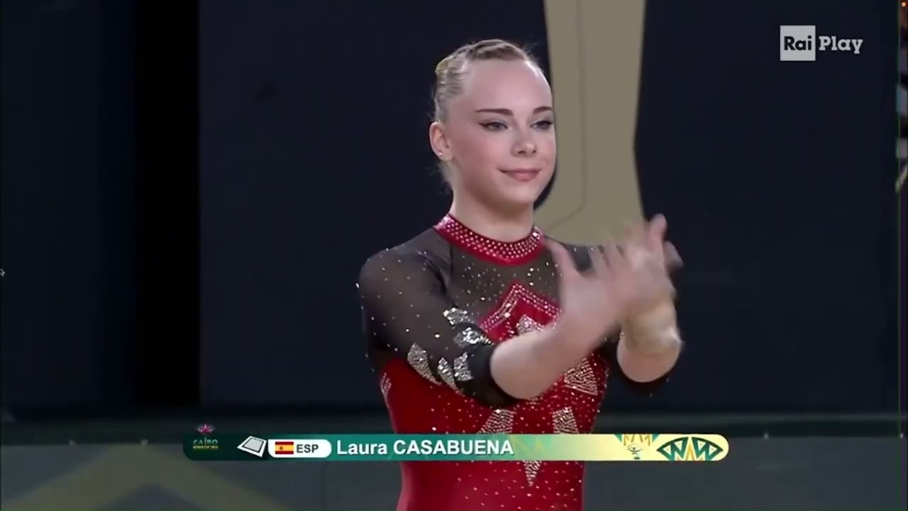 Laura Casabuena (ESP) - Bronce 🥉 Suelo (FX) - Copa del Mundo de El Cairo 2024