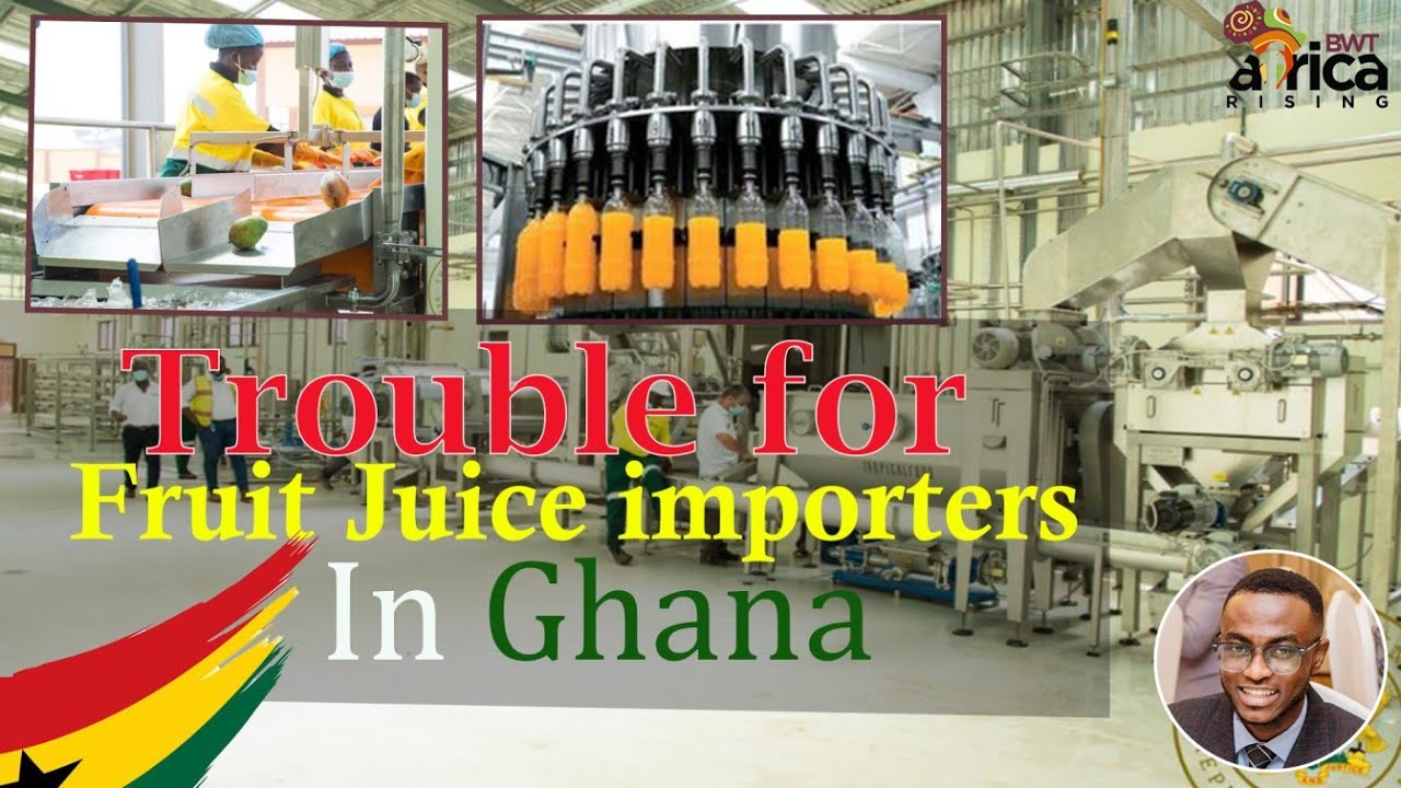 Kumasi's Mega Multi-purpose Fruit Juice Factory is set to cut all major fruit juice imports in Ghana