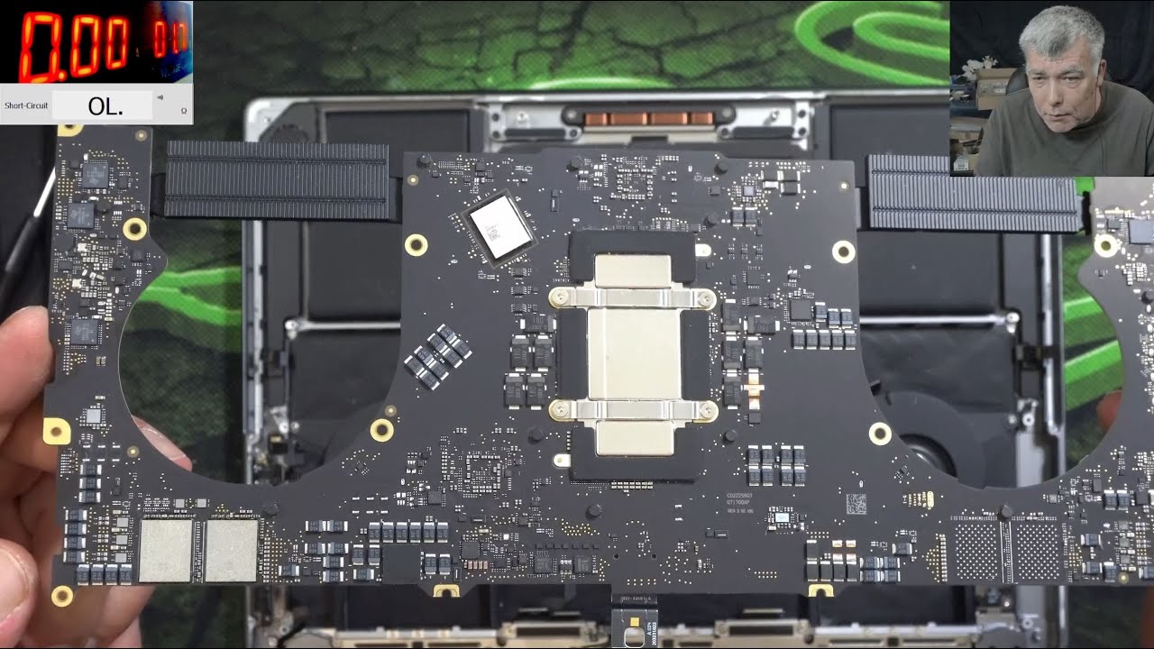 MacBook Pro M1 A2442 dead, no power, 5v 1 Amp current draw, a tricky fault