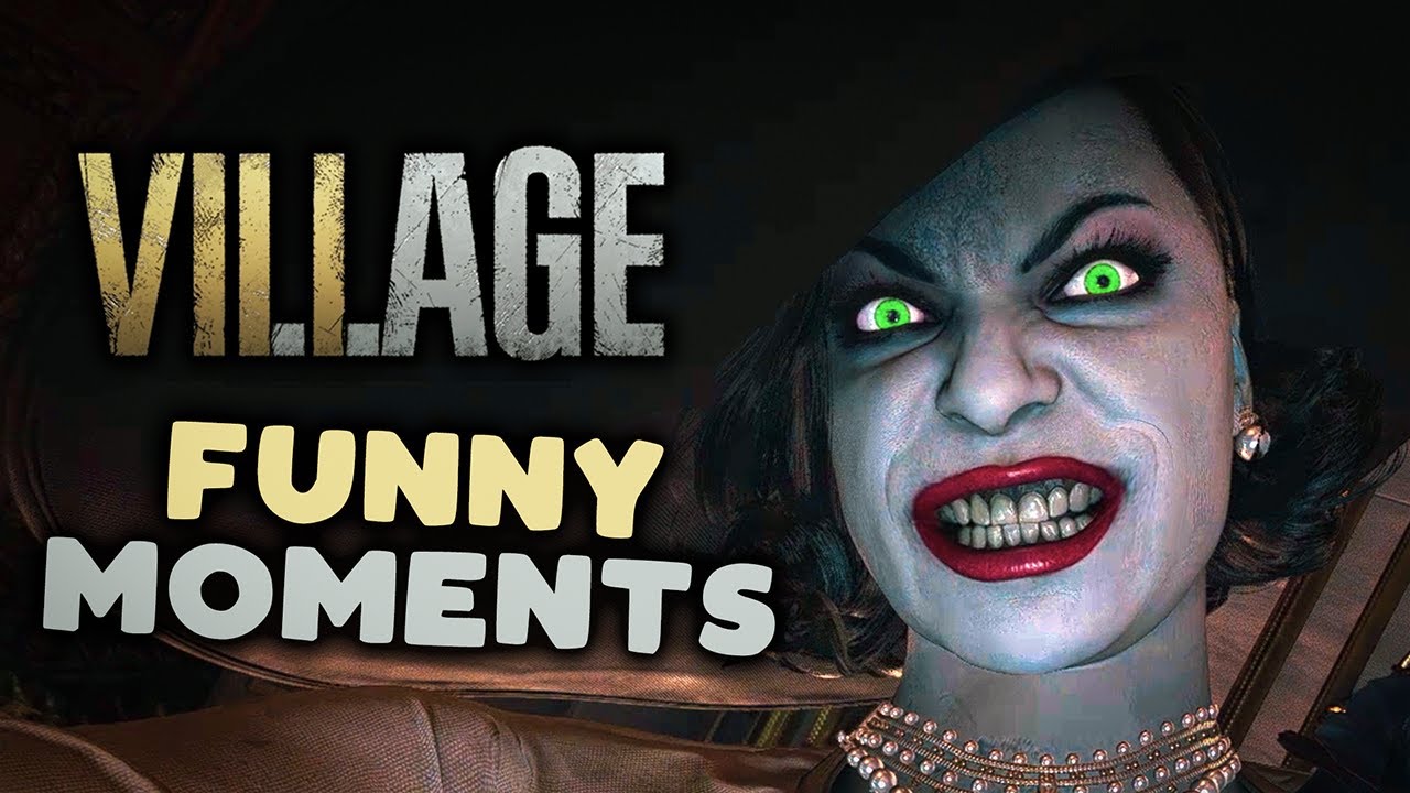 RESIDENT EVIL VILLAGE FUNNY MOMENTS