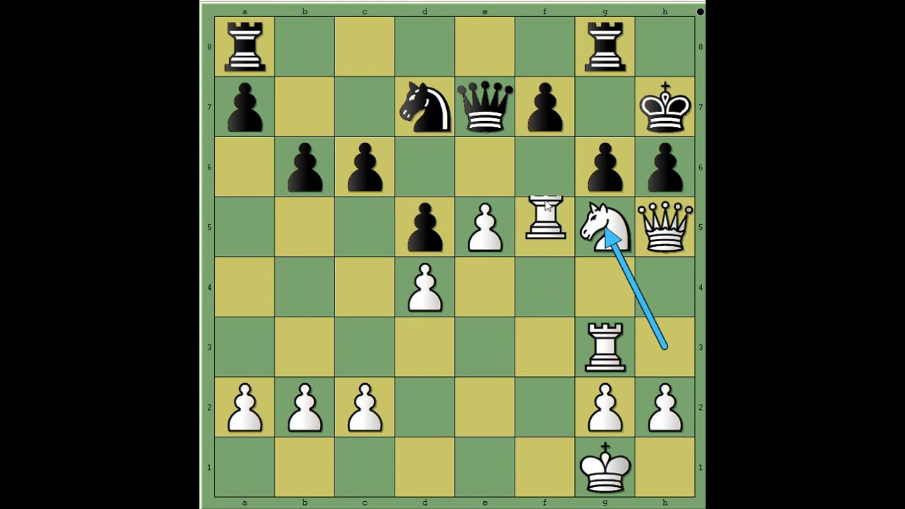 Genijalni udar na nevidjeno 🎯🎯🎯🎯😎  MORPHY vs LEWIS #3223