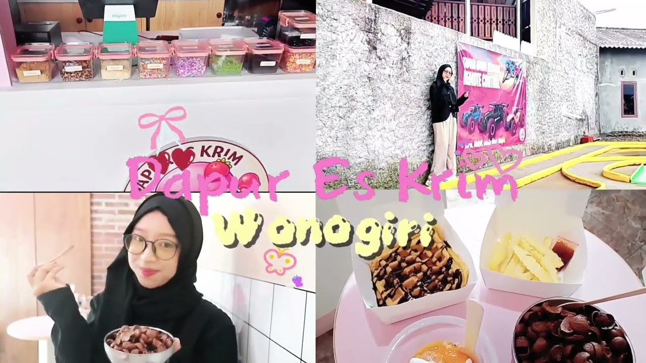 Dapur Es Krim Wonogiri Jadi Tempat Nongkrong Yang Asik dan Kulineran Lezat | KULINER WONOGIRI