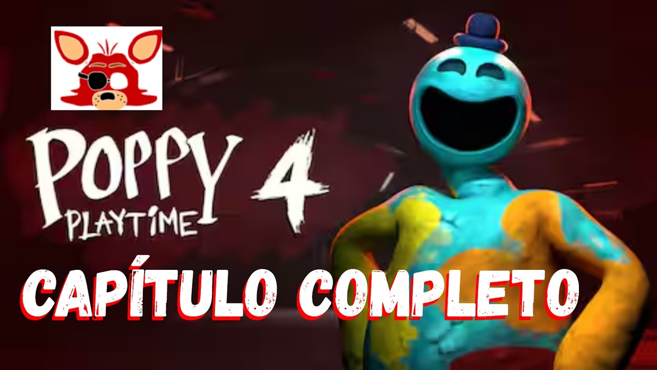 Jugando al poppy playtime capítulo 4 al 100%
