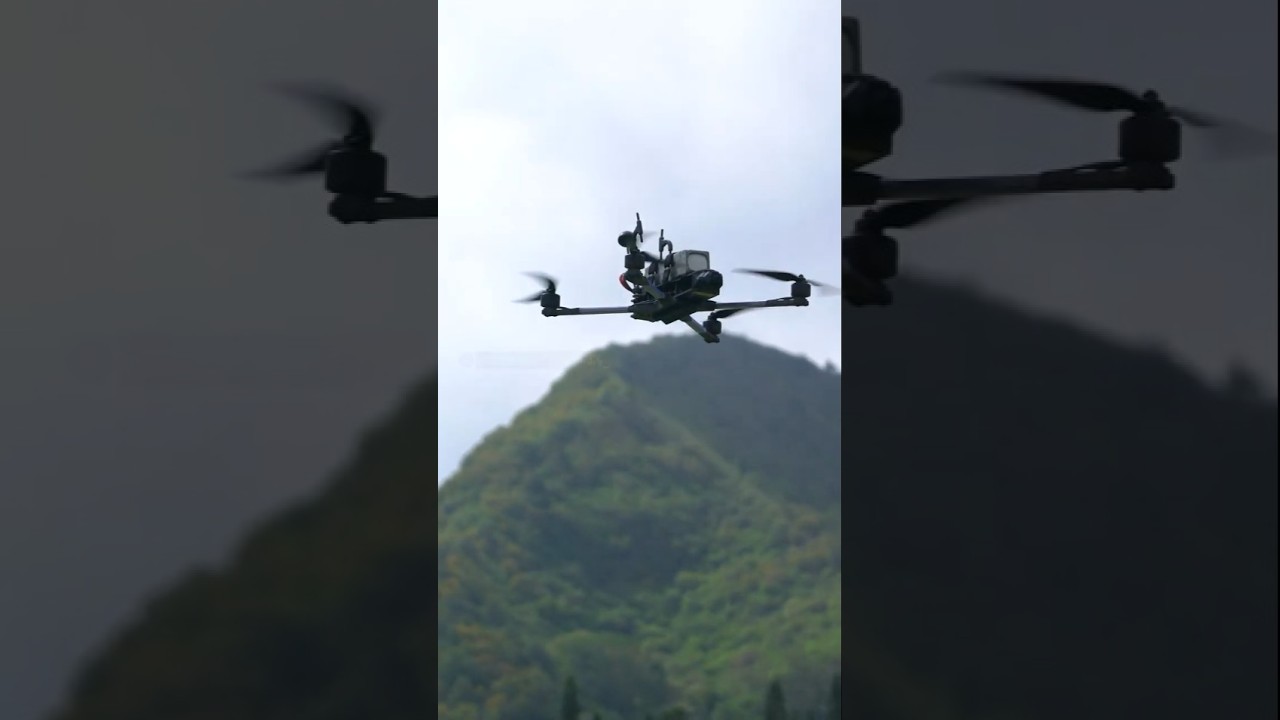 Вы не поверите, на что способен этот FPV-дрон!