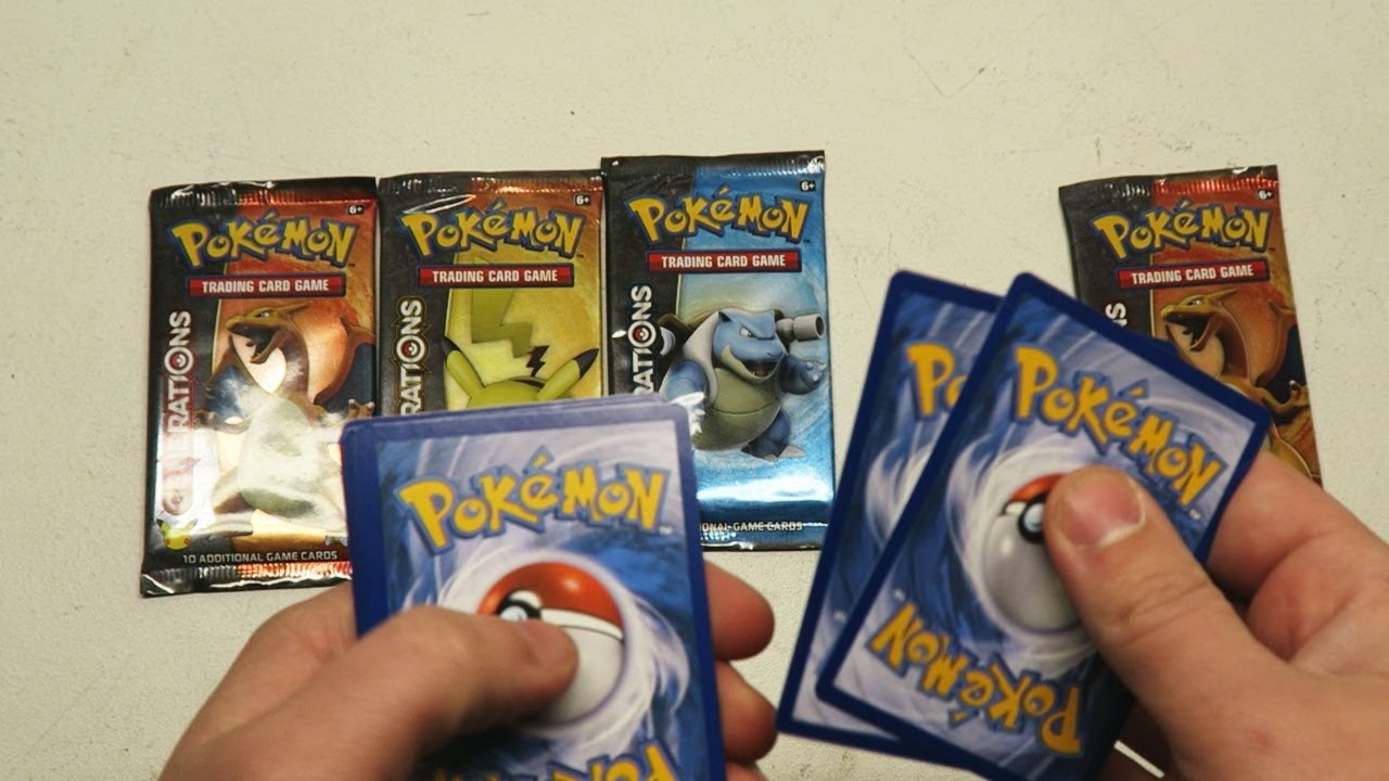 Pokemon Generations Booster Pack Opening!