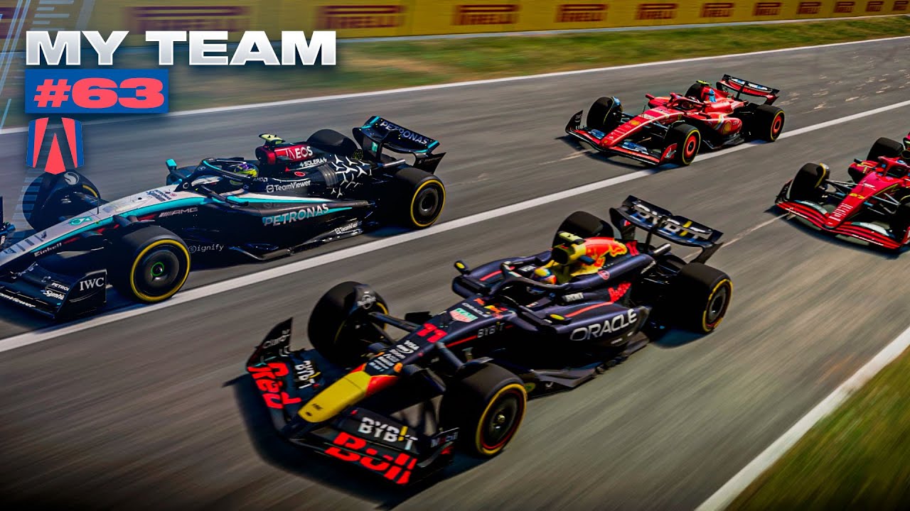 F1 24 - MY TEAM EP 063 - DISPUTAS INSANAS À 378KM/H!