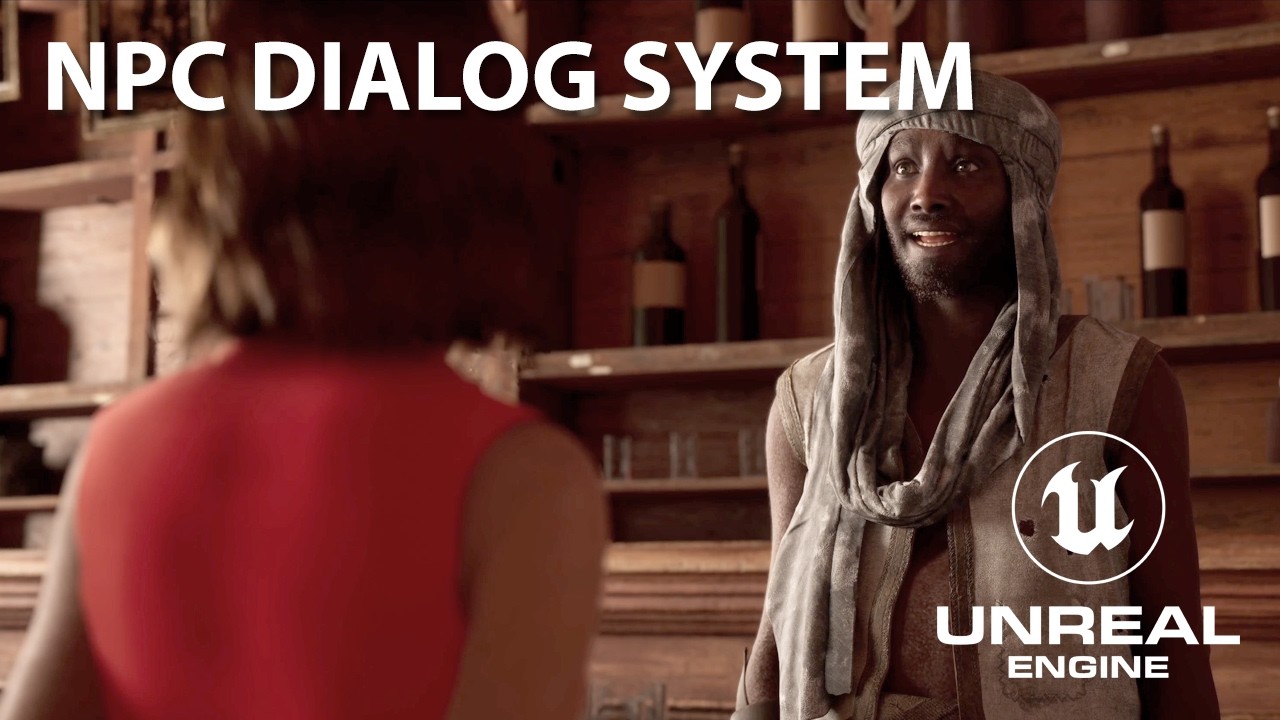 Unreal Engine 5.7 - Building An NPC Dialog System (Part1) - Tutorial